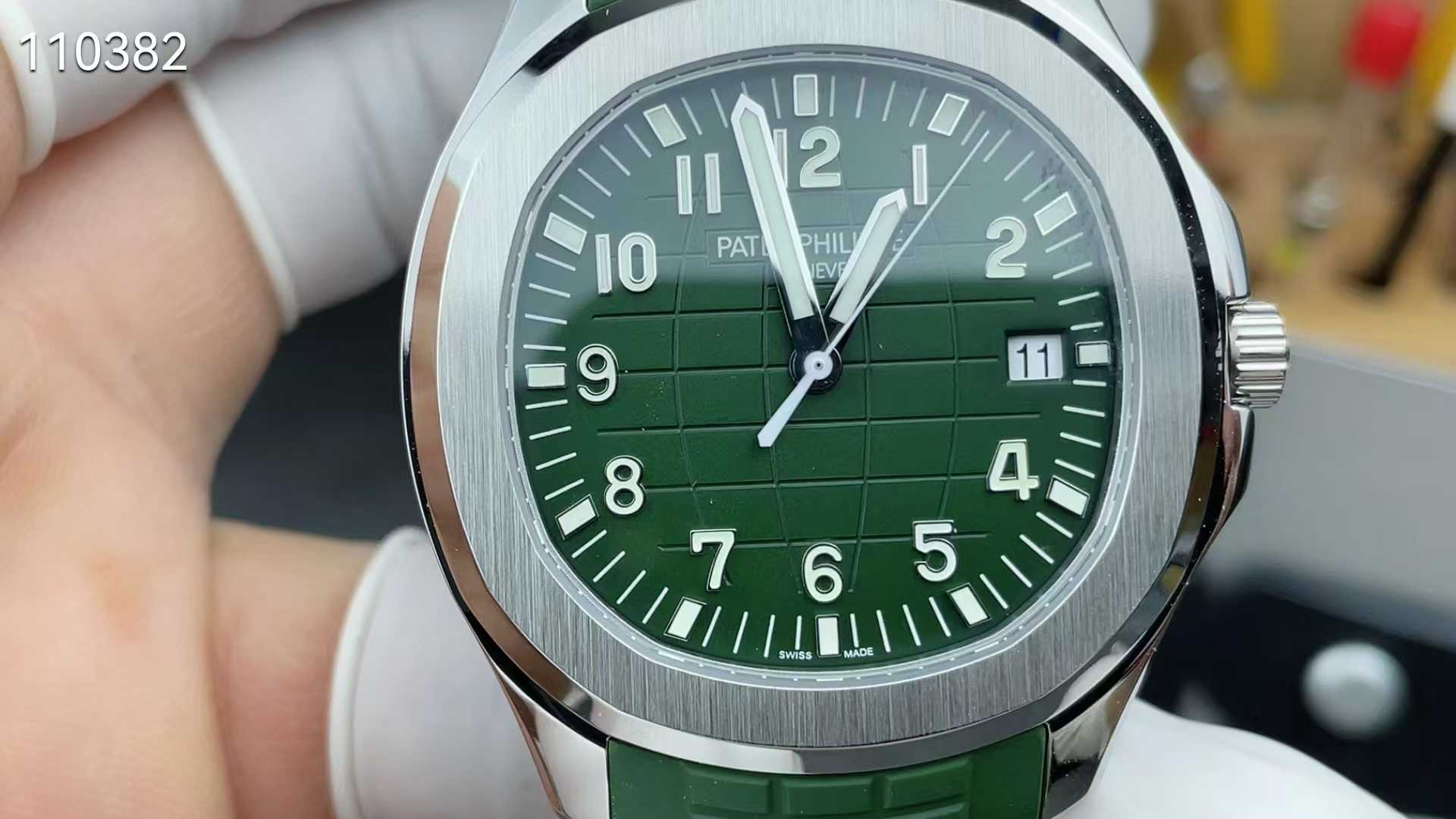 파텍필립 아쿠아넛 5168G 001 그린 컬러 시계 워치